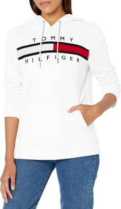 Tommy Hilfiger White Women's Sweatshirts & Hoodies | Shop the world's  largest collection of fashion | ShopStyle