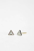 Thumbnail for your product : Urban Outfitters Rhinestone Triangle Gift Card Earring