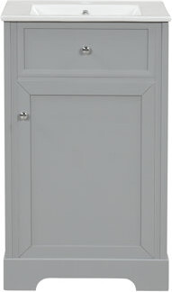 Latitude Run Bathroom Vanity With Sink Bathroom Cabinet With Soft Closing Door Storage Rack And Adjustable Shelve