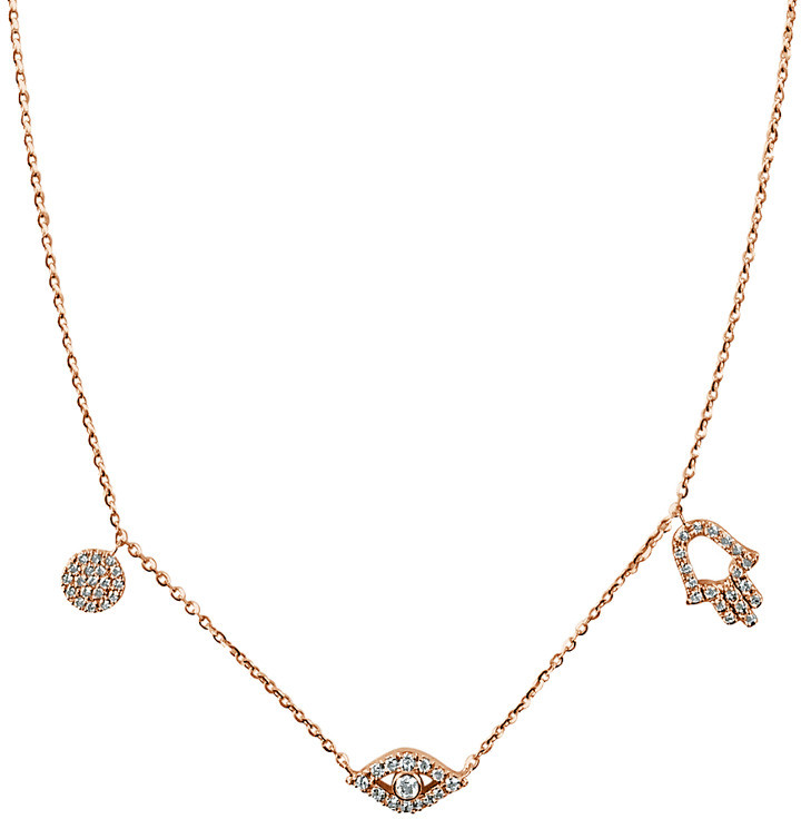 Evil Eye Hamsa Necklace | Shop the world's largest collection of 