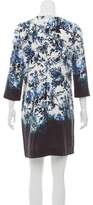 Thumbnail for your product : Erdem Silk Floral Print Dress