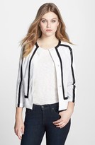 Thumbnail for your product : BB Dakota 'Belen' Perforated Faux Leather Jacket