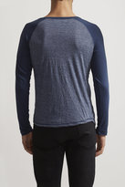 Thumbnail for your product : Alpha Beta Marled Raglan Henley