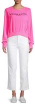 Thumbnail for your product : Sundry Cropped Blouson Sweatshirt