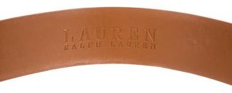 Lauren Ralph Lauren Leather Buckle Belt
