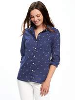 Thumbnail for your product : Old Navy Classic Pocket Shirt for Women