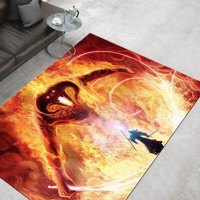 kayra export Floral Medley Soft Non-Woven Printed Rug Featuring Vibrant and Delicate for a Warm Homely Appeal