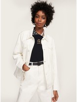 tommy jeans corduroy crest trucker jacket