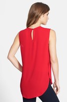 Thumbnail for your product : Vince Camuto Sleeveless Center Pleat Blouse
