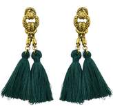 Thumbnail for your product : idealway 6 Colors idealway Women's Girls Gold Plated Elegant Jewellery Bohemia Ethnic Tassels Dangle Stud Earrings Eardrop