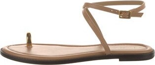 Reformation Leather Slingback Sandals