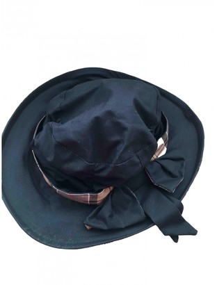Barbour Blue Cotton Hats - ShopStyle