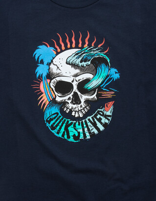 Quiksilver Skull Wave Boys Tee - ShopStyle