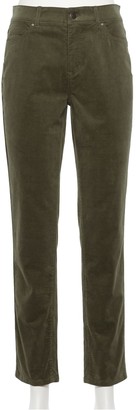 croft and barrow womens corduroy pants