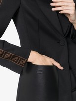 Thumbnail for your product : Fendi FF logo stripe blazer jacket