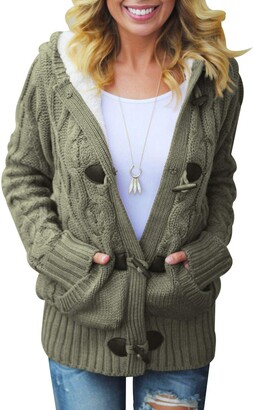ladies hooded cardigans uk