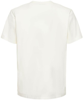 MAISON KITSUNÉ Logo Print Cotton Jersey T-shirt