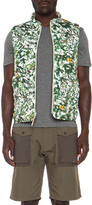 Thumbnail for your product : White Mountaineering Botanical Nylon Vest in Beige