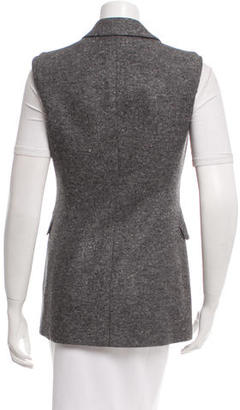 Michael Kors Wool Notch-Lapel Vest