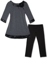Thumbnail for your product : Amy Byer BCX Girls' Sequin-Trim Tunic and Legging Set