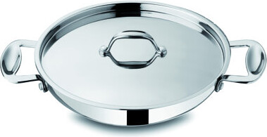 Mepra Non Stick Saute Pan 2 Handles Glamour Stone Cm 32 Stainless Steel
