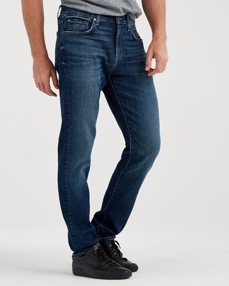 7 For All Mankind Airweft Denim Adrien Slim Tapered with Clean Pocket in Mirage