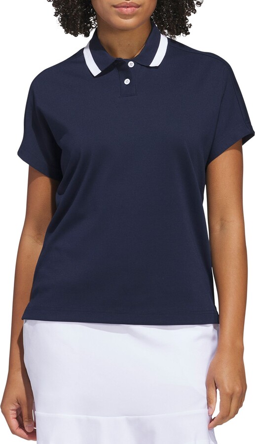 adidas Women's Go-To Golf Polo, XS, Collegiate Navy