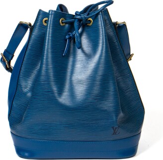 Louis Vuitton Vintage Toledo Blue Epi Leather Tilsit Belt Bag
