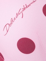 Thumbnail for your product : Dolce & Gabbana Polka Dot Bikini Top
