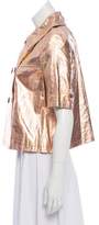 Thumbnail for your product : Gryphon Metallic Cropped Jacket