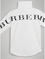 Thumbnail for your product : Burberry Childrens Logo Print Stretch Cotton Roll-neck Top