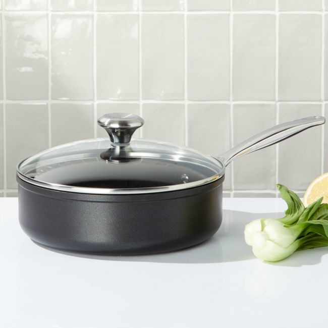 Le Creuset A Toughened Non-Stick Pro 3.5-Qt. SautA Pan with Lid