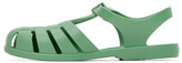 Thumbnail for your product : TINYCOTTONS Kids Green Jelly Sandals