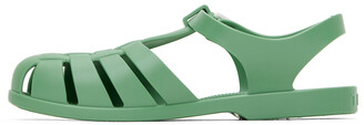 TINYCOTTONS Kids Green Jelly Sandals