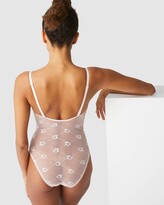 Thumbnail for your product : Simone Perele Women's Pink Bodysuits - Allegria Bodysuit - Size One Size, 10 at The Iconic