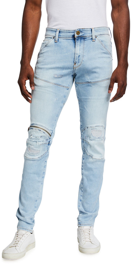 g star distressed jeans