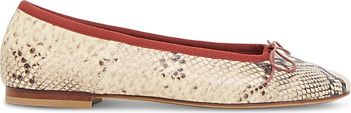 Mansur Gavriel Women's Dance Leather Ballerina Flats