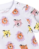 Thumbnail for your product : Stella McCartney Kids animal-print cotton T-shirt