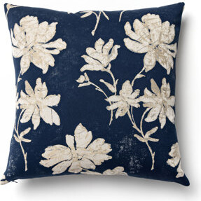 The House of Scalamandre Flore Batik Pillow