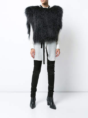 Ann Demeulemeester skinny fit trousers
