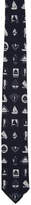 Thumbnail for your product : Prada Navy and White Boat Tie