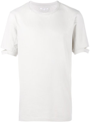 Helmut Lang slash sleeve t-shirt