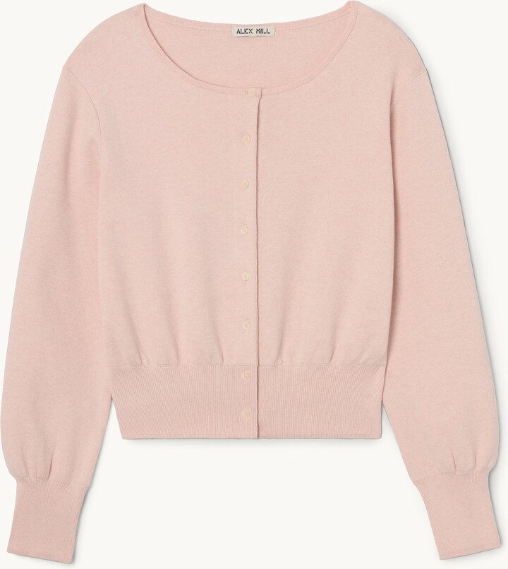 Alex Mill Louisa Cardigan Whisper Pink S