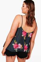 Thumbnail for your product : boohoo Plus Kirsty Floral Cami Top