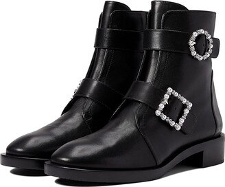 Black Ankle Boots With Pearls | ShopStyle