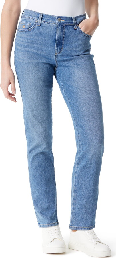 Gloria Vanderbilt Swan Series Swan Series Women’s Amanda 5 Pocket Jean 31″ Inseam, Sizes 6-18