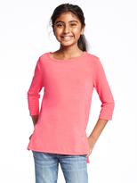 Thumbnail for your product : Old Navy Relaxed Scoop-Neck Tunic for Girls