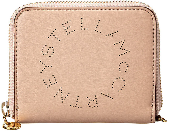 Stella McCartney Logo Small Zip Around Wallet - ShopStyle Clothes 