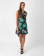 Thumbnail for your product : Lipsy Dolly & Delicious  Floral Dip Hem Dress