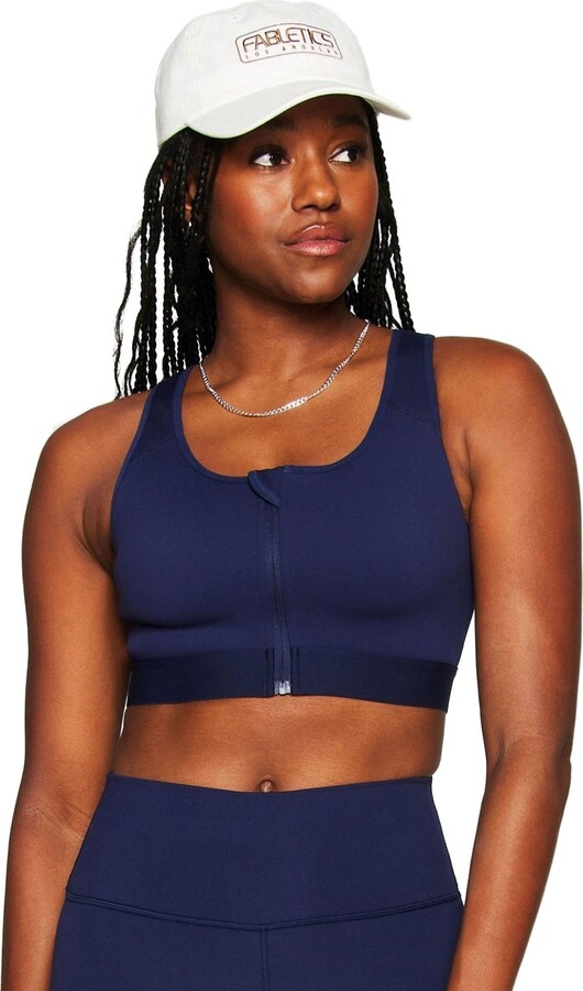 Fabletics Women's Front Zip High Impact Sports Bra